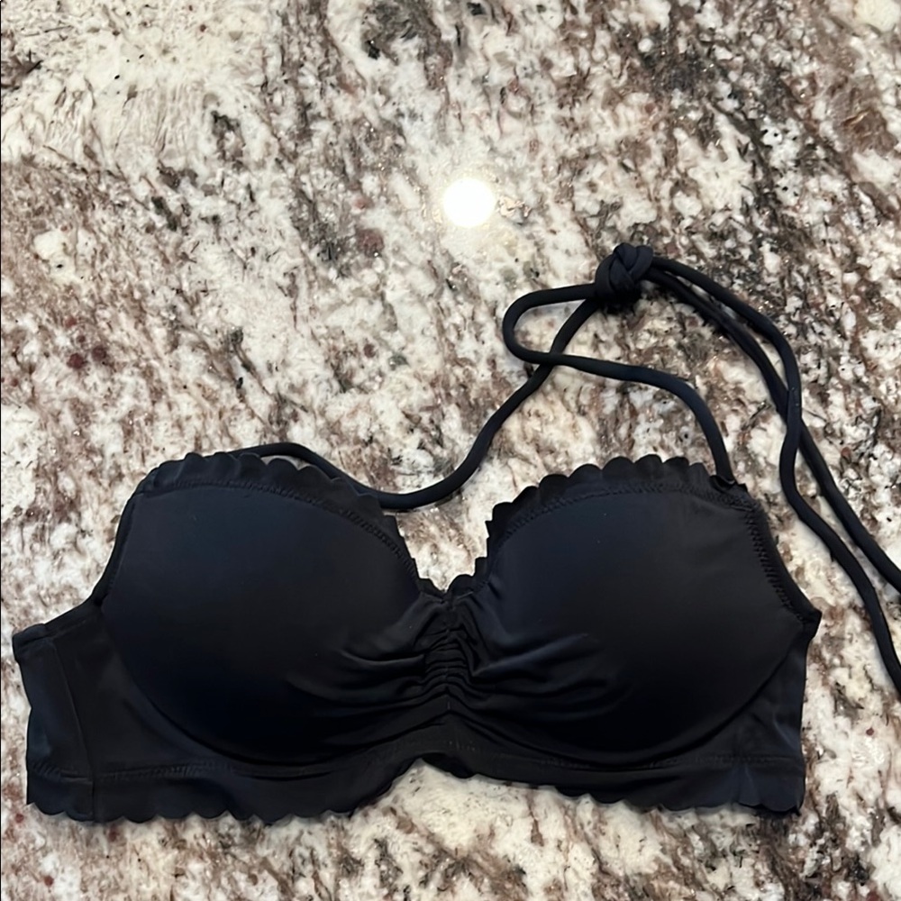 Black Strapless Women's Intimate Top